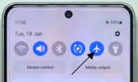 Samsung S22 Won't Send Text Messages - How to Fix 4 Turning on airplane mode