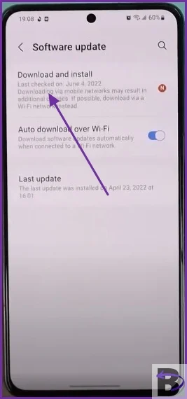 How to Fix Samsung Galaxy S22 No Notification Sound 6 Download and install software update