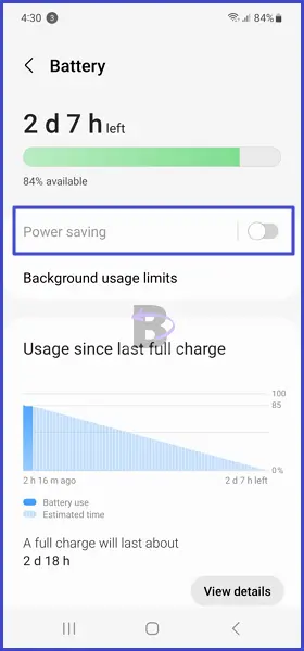 How to Fix Google Assistant ("Hey Google") Not Working on Samsung Galaxy S20 14 Power saving mode