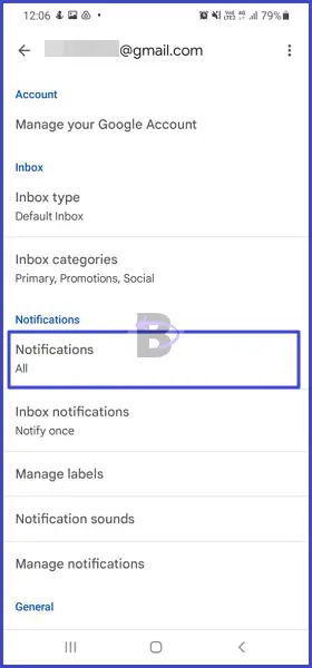 Samsung S21 Emails Not Syncing - How to Fix 12 Gmail settings notifications