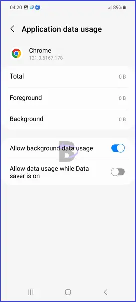 04 Ways to Boost Internet Speed on Samsung Galaxy S20 7 Toggle off allow background data usage